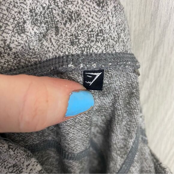 Gymshark | Dry Moisture Management Fleur Gray Legging Size Large - Picture 5 of 10